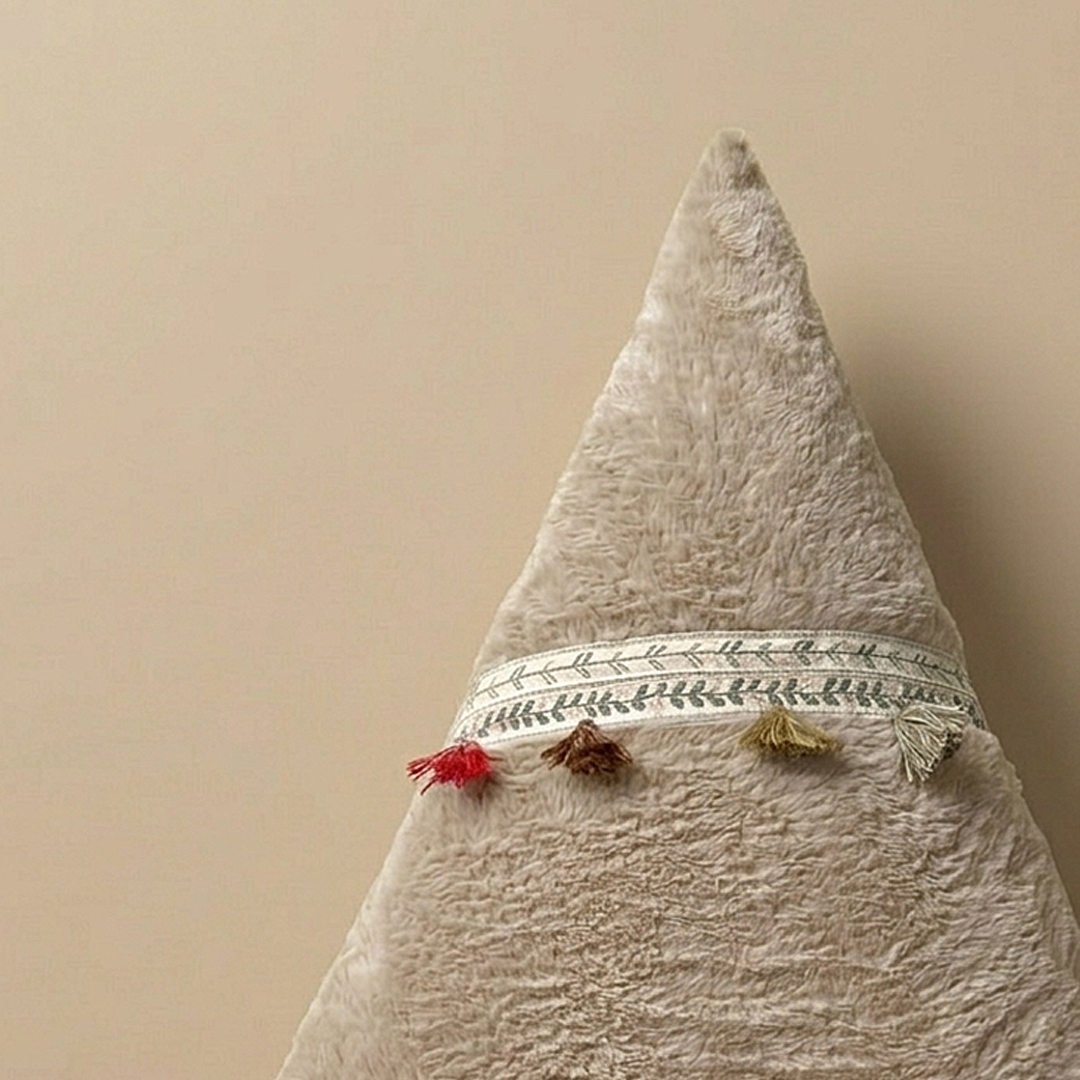 Tee Pee Large (sand) Shaped Cushion