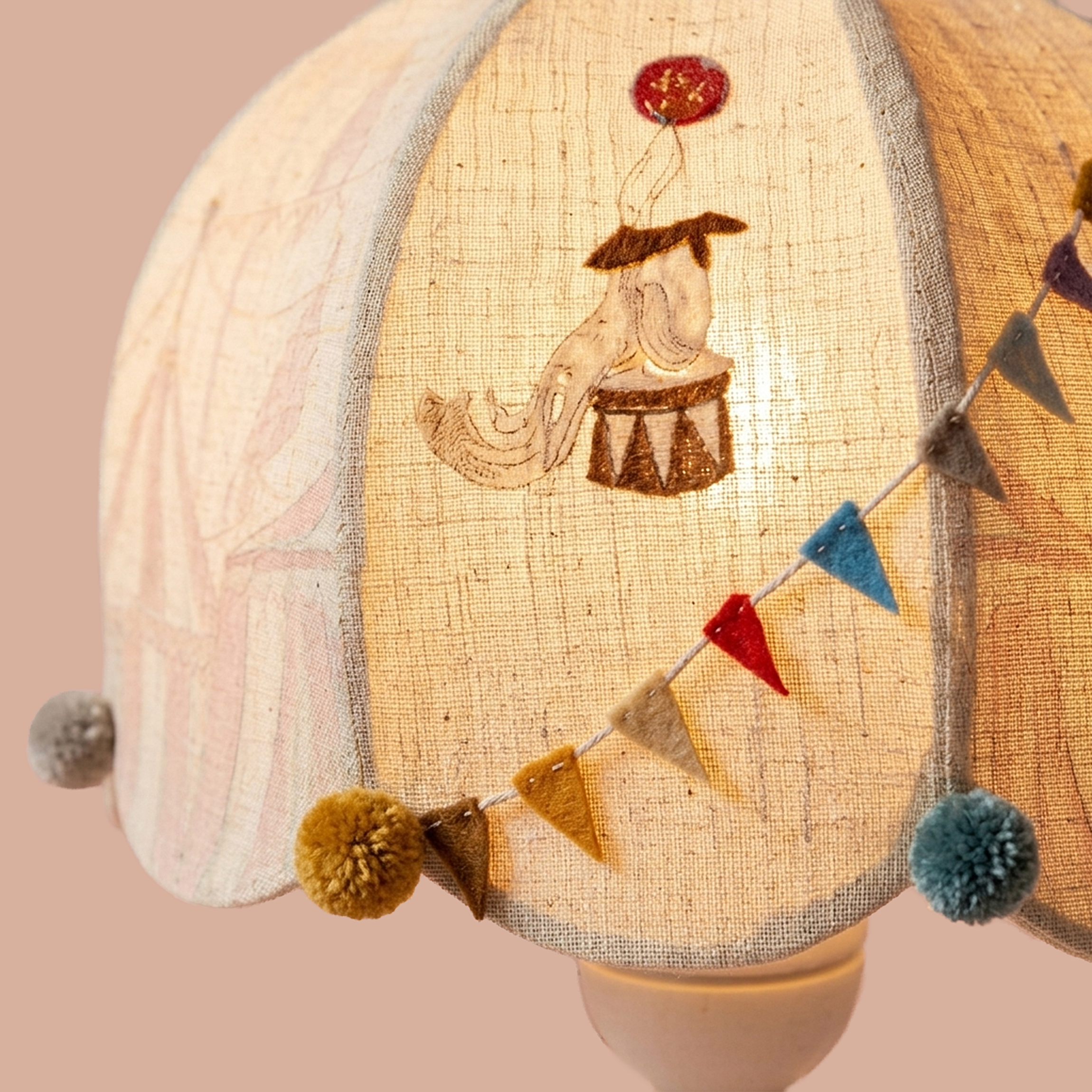 Up, Up & Away Circus Lamp
