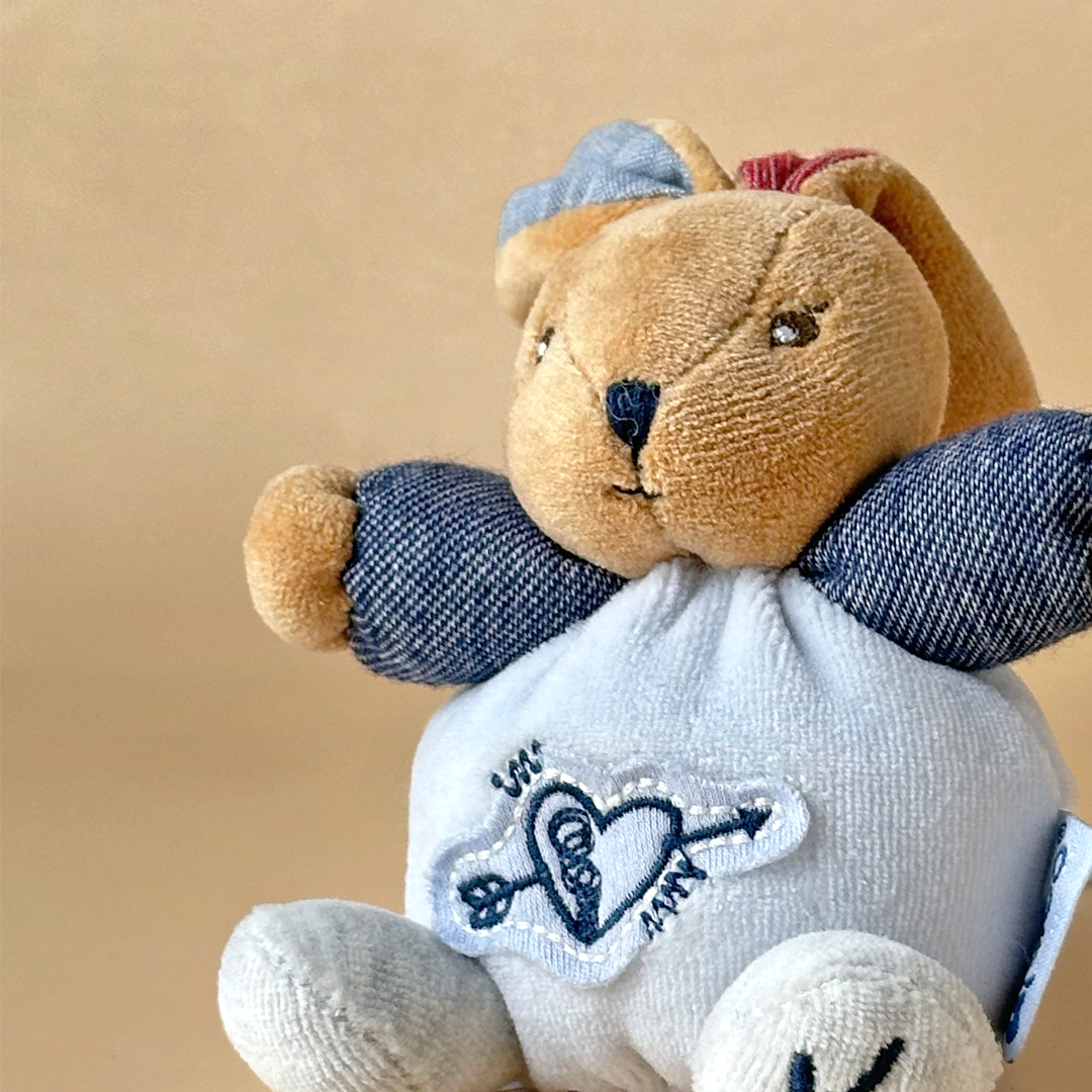 Kaloo Denim Bunny – Patchwork Heart