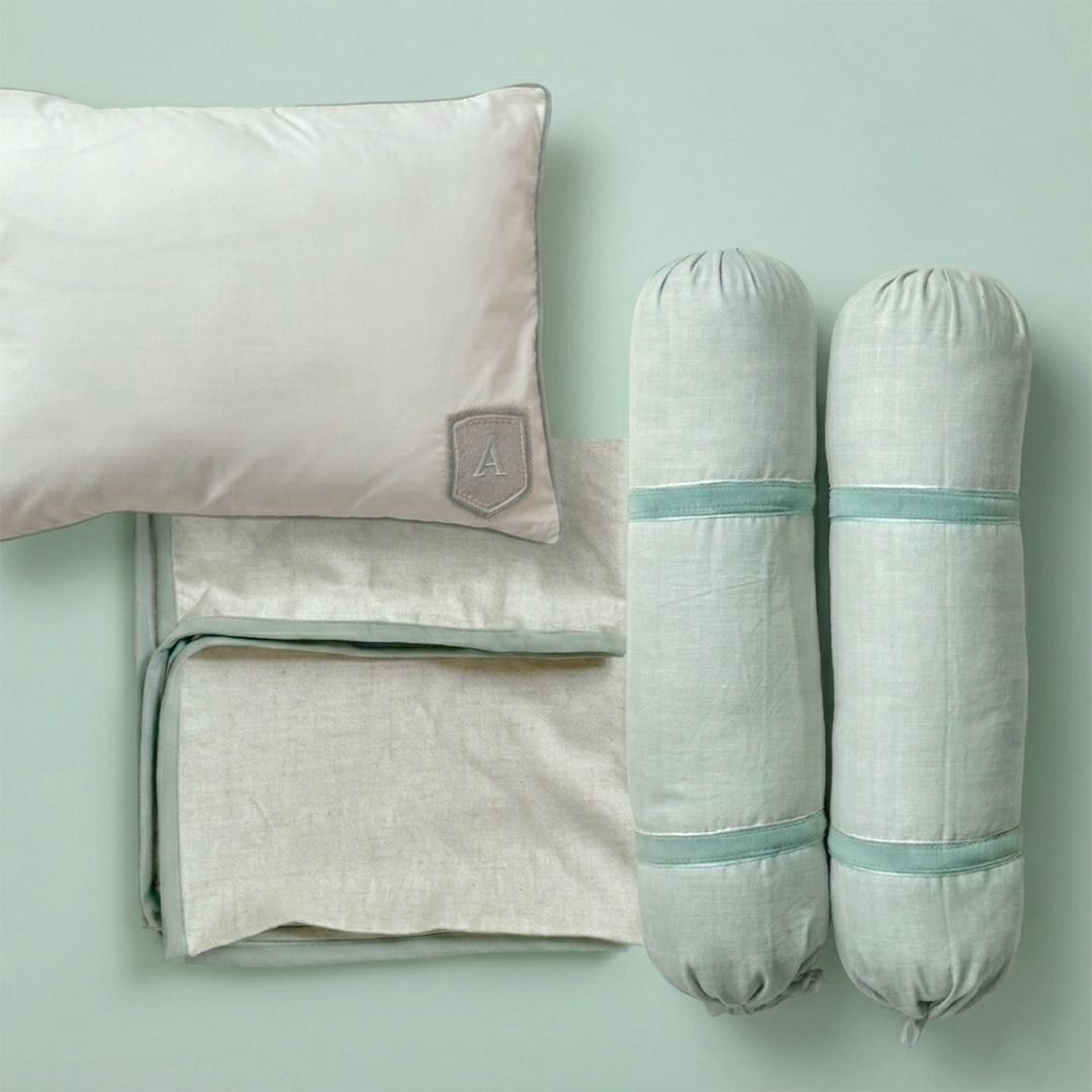 Lil Engine Cot Sheet Set