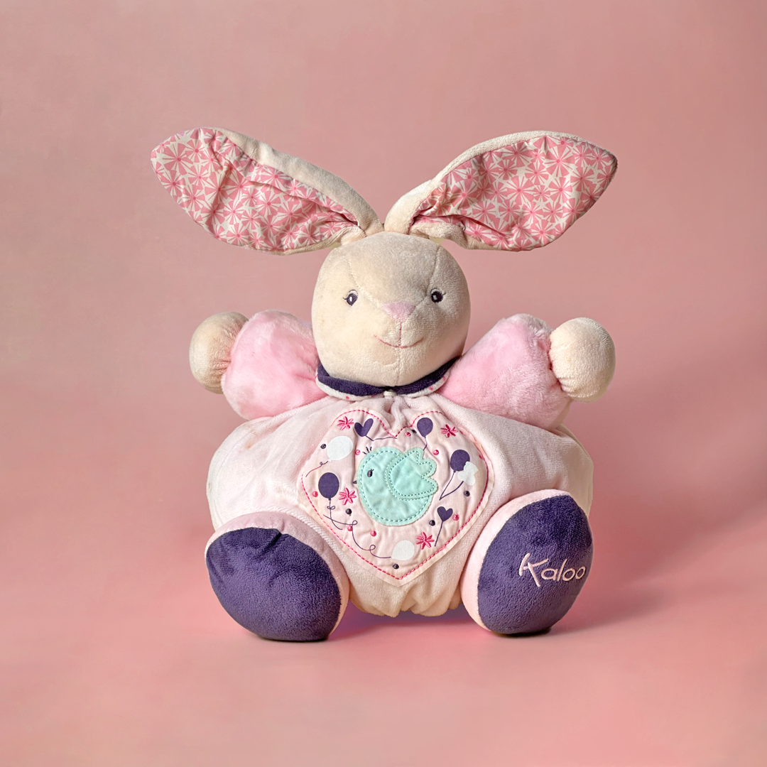Kaloo Bunny Plush Doll – Soft Pink