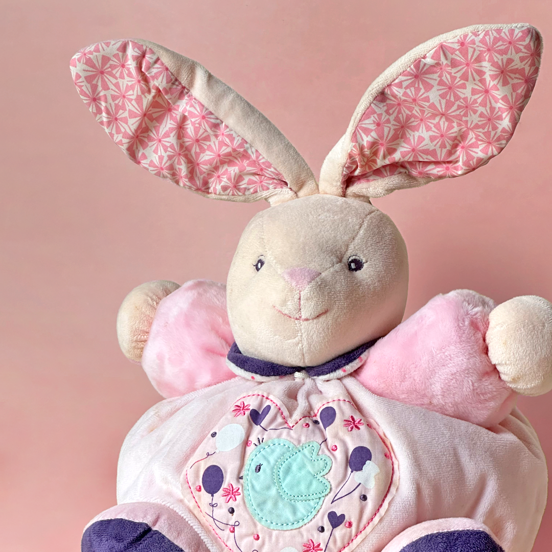 Kaloo Bunny Plush Doll – Soft Pink