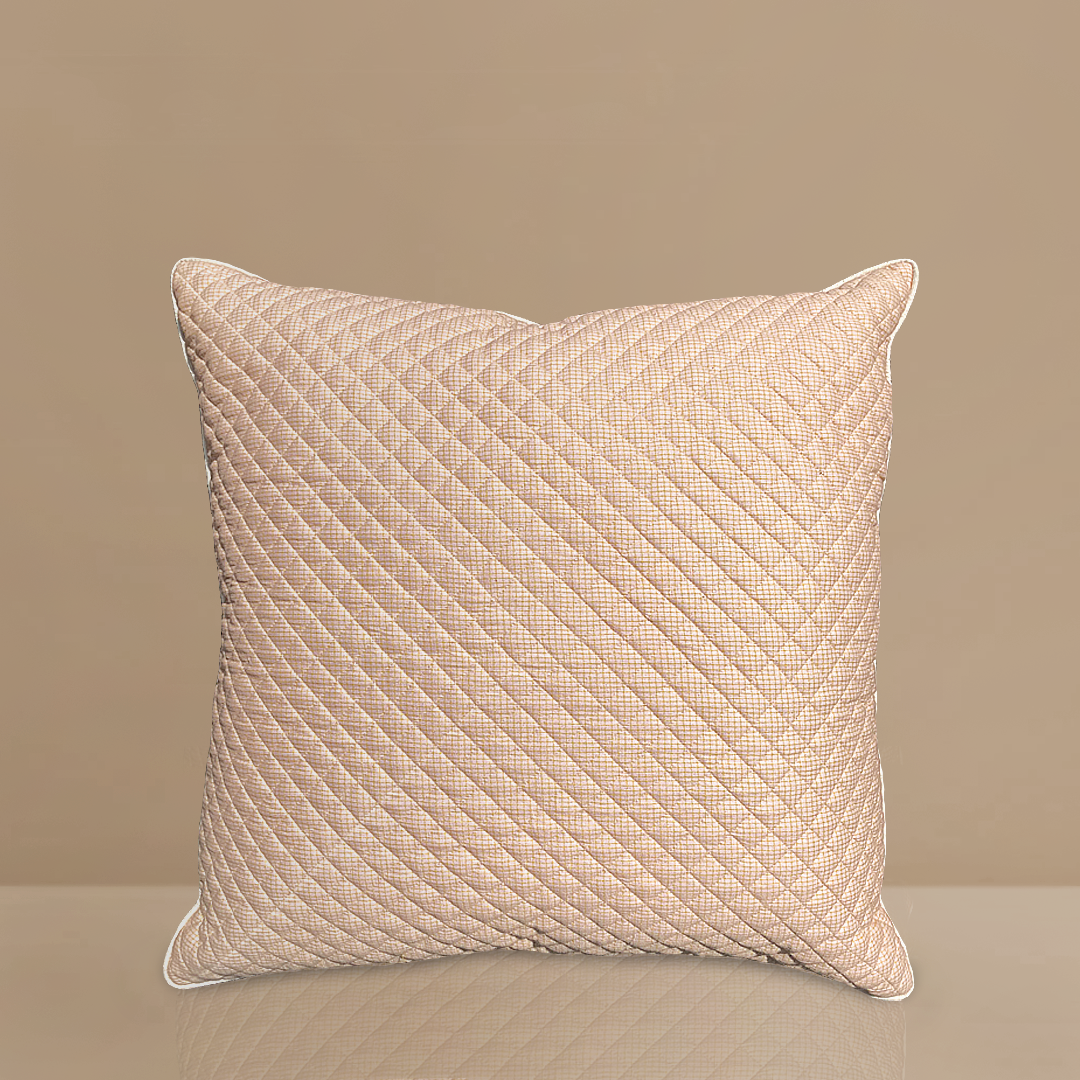 Harlequin Peach Shams