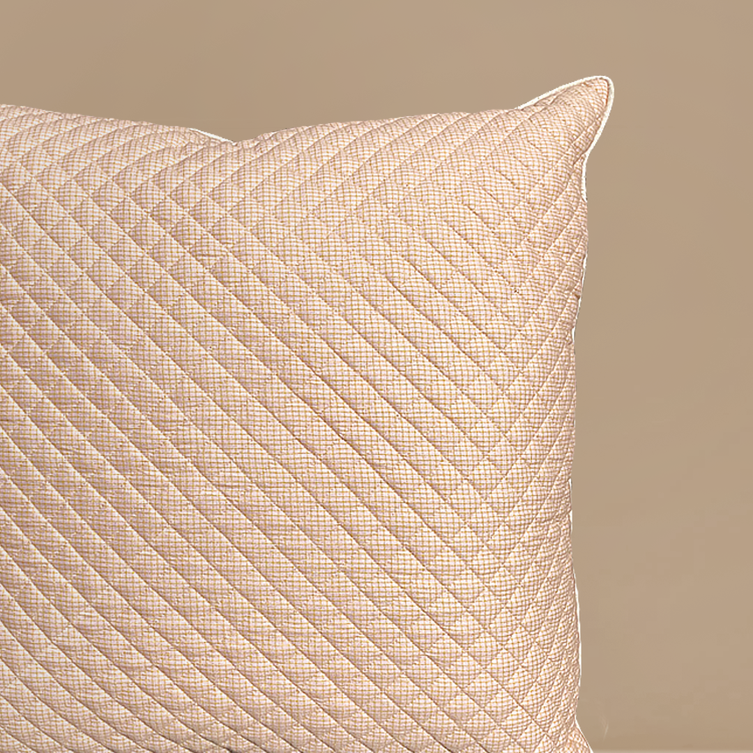 Harlequin Peach Shams