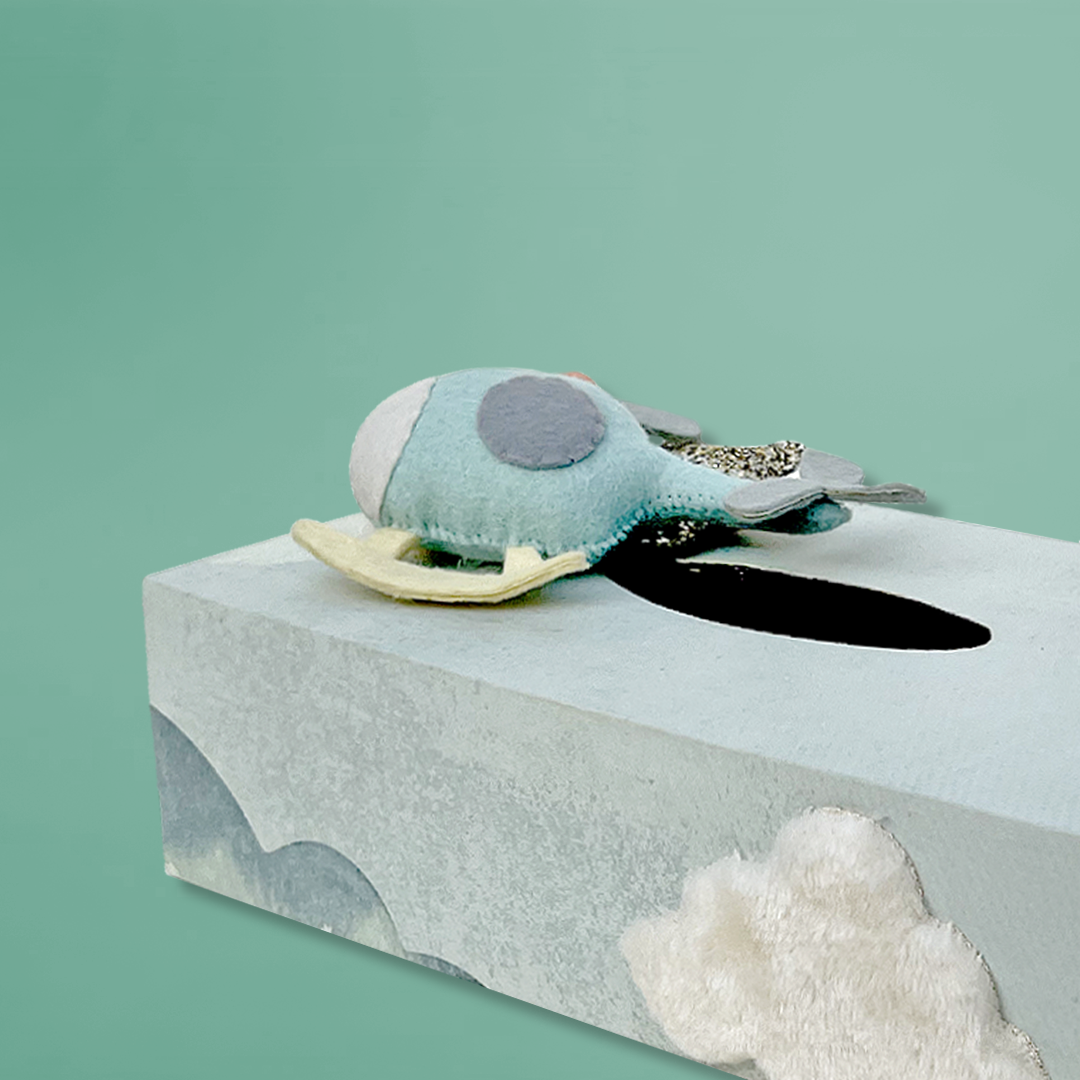 Bon Voyage Tissue Box