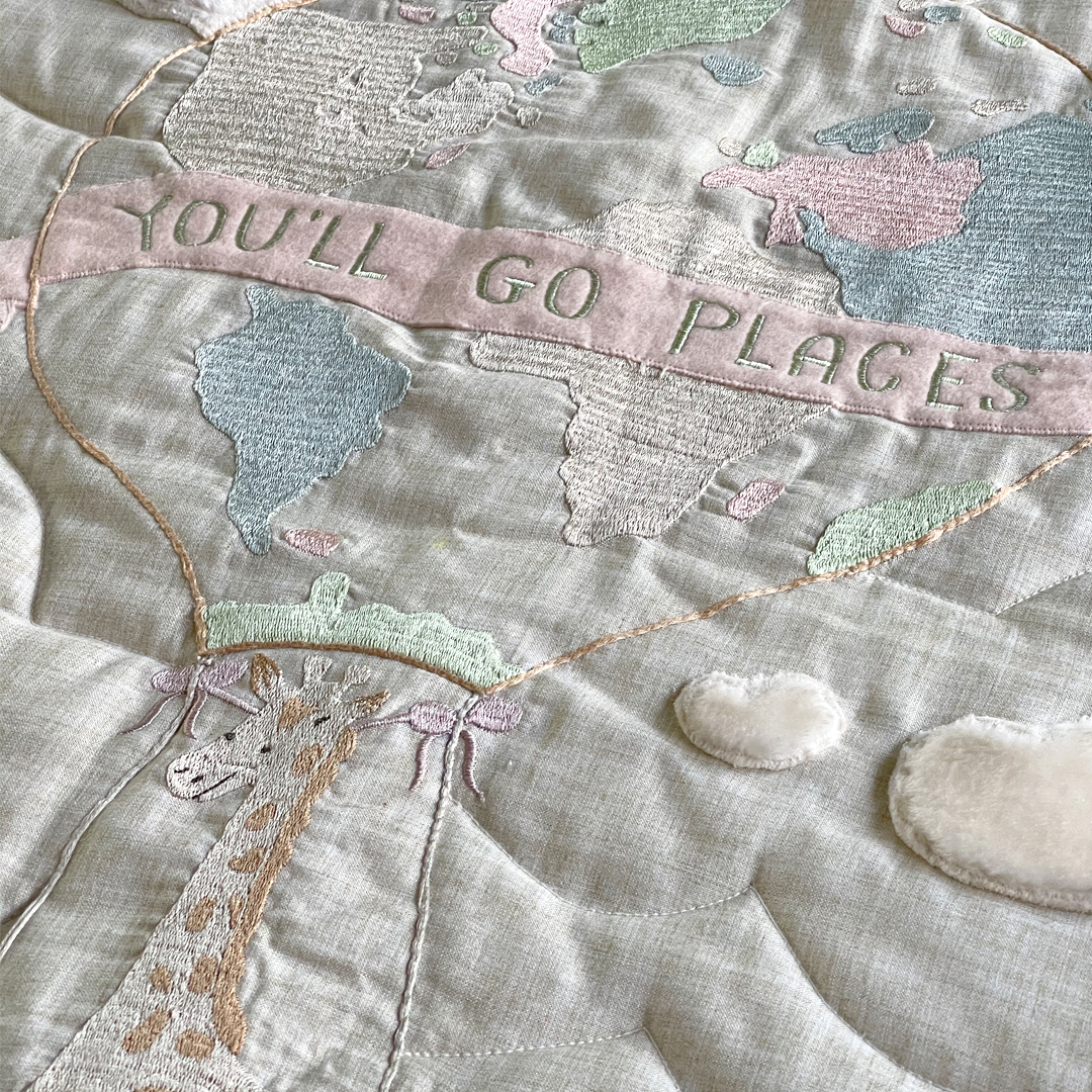 Bon Voyage Toddler Quilt