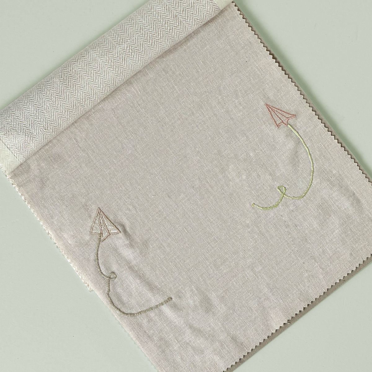 Bon Voyage Paper Planes Fabric
