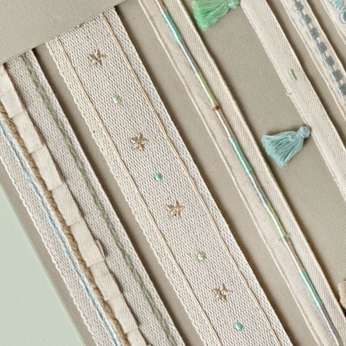 Star Embroidered Trim