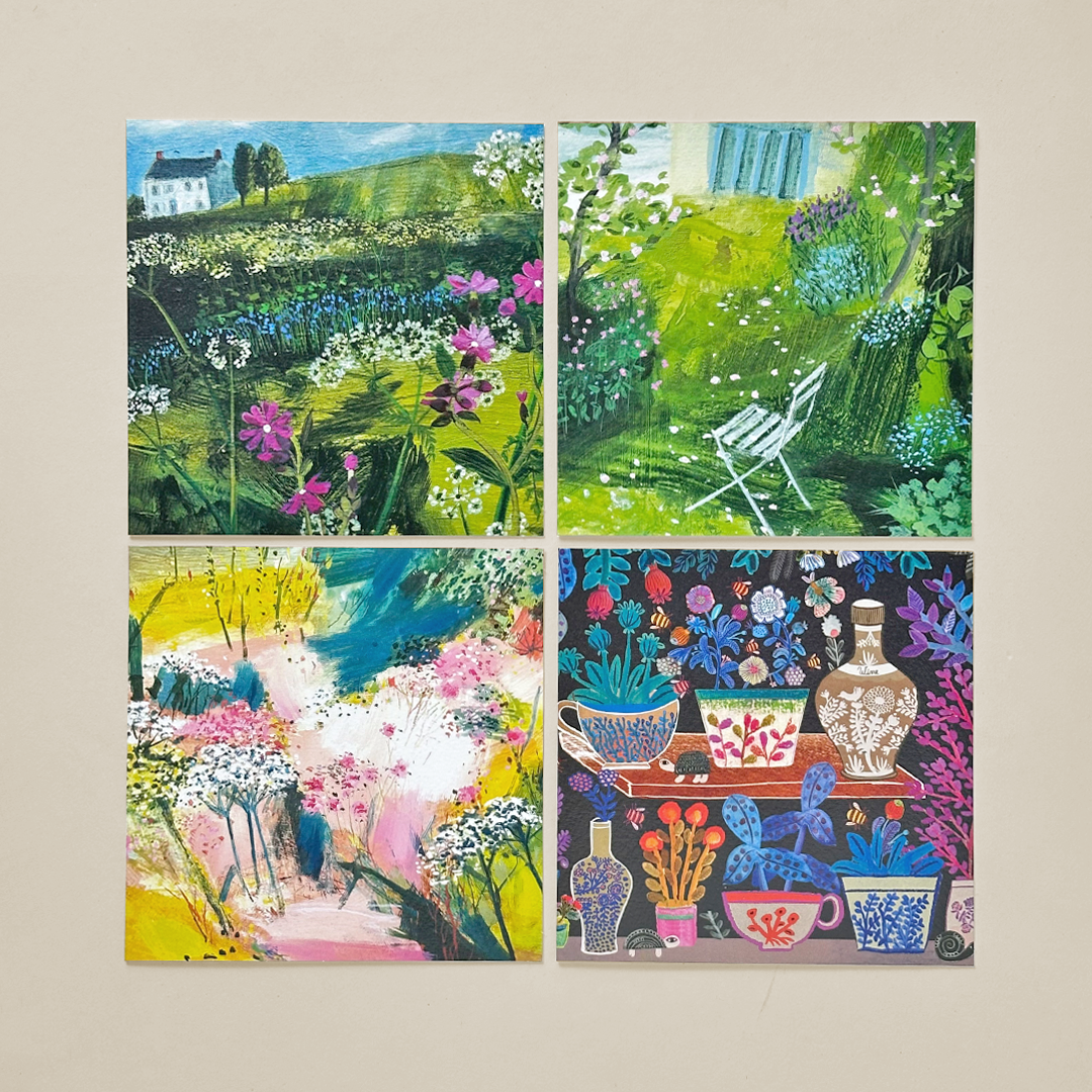 Floral & Garden Art Card Collection