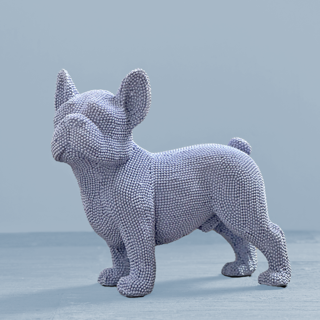 Textured French Bulldog Sculpture