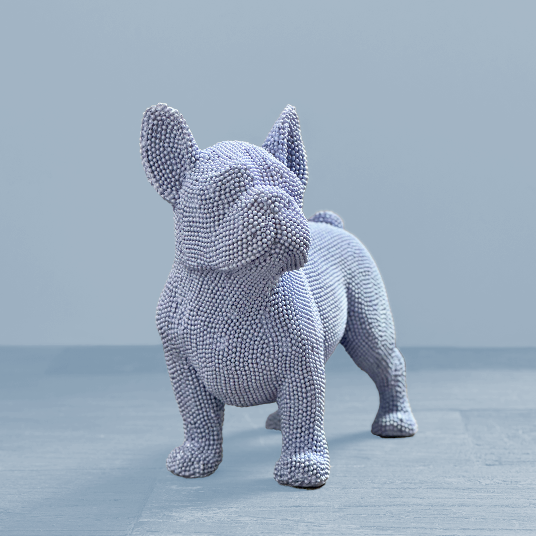 Textured French Bulldog Sculpture