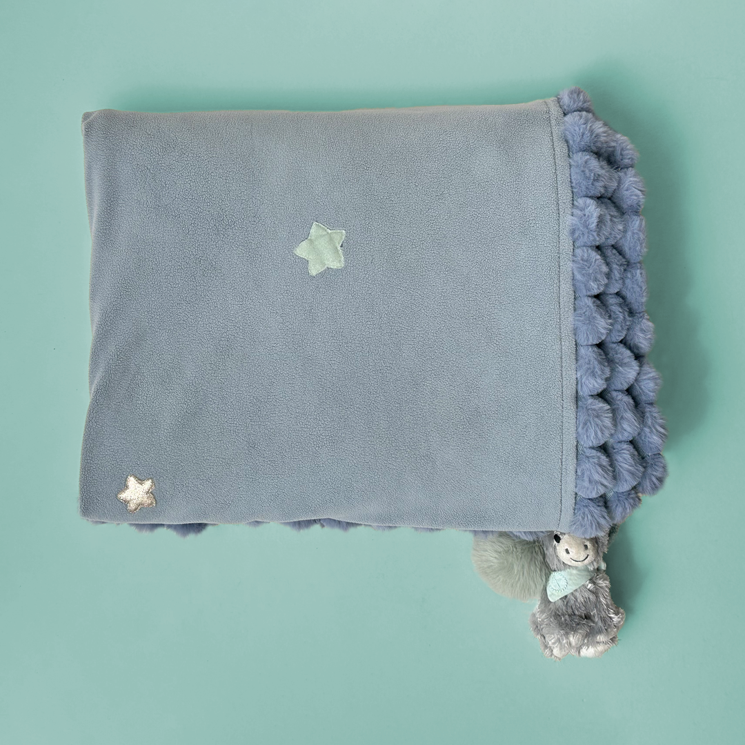Starry Snuggles Baby Throw