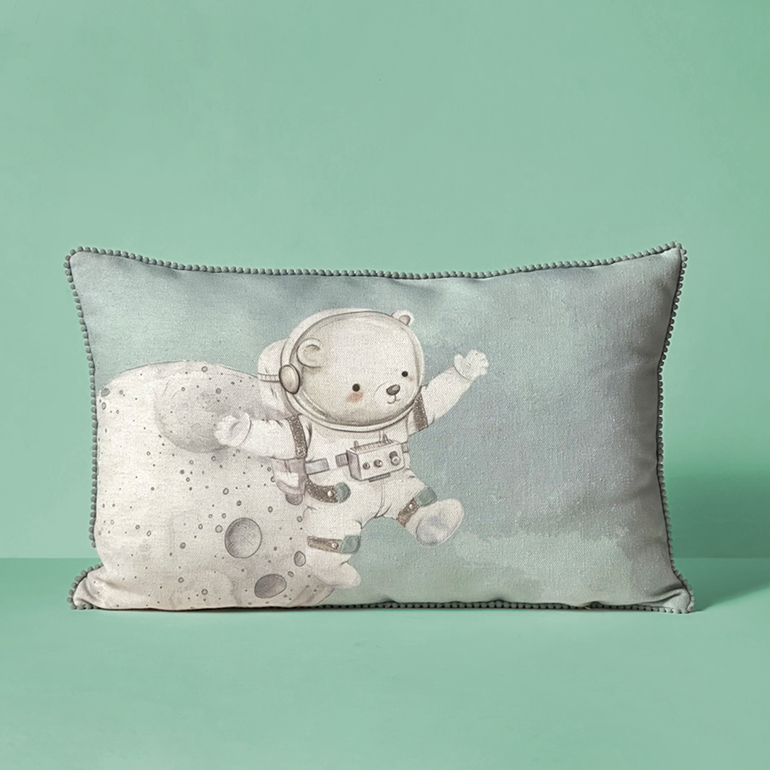 Cosmic Bear Adventure Cushion