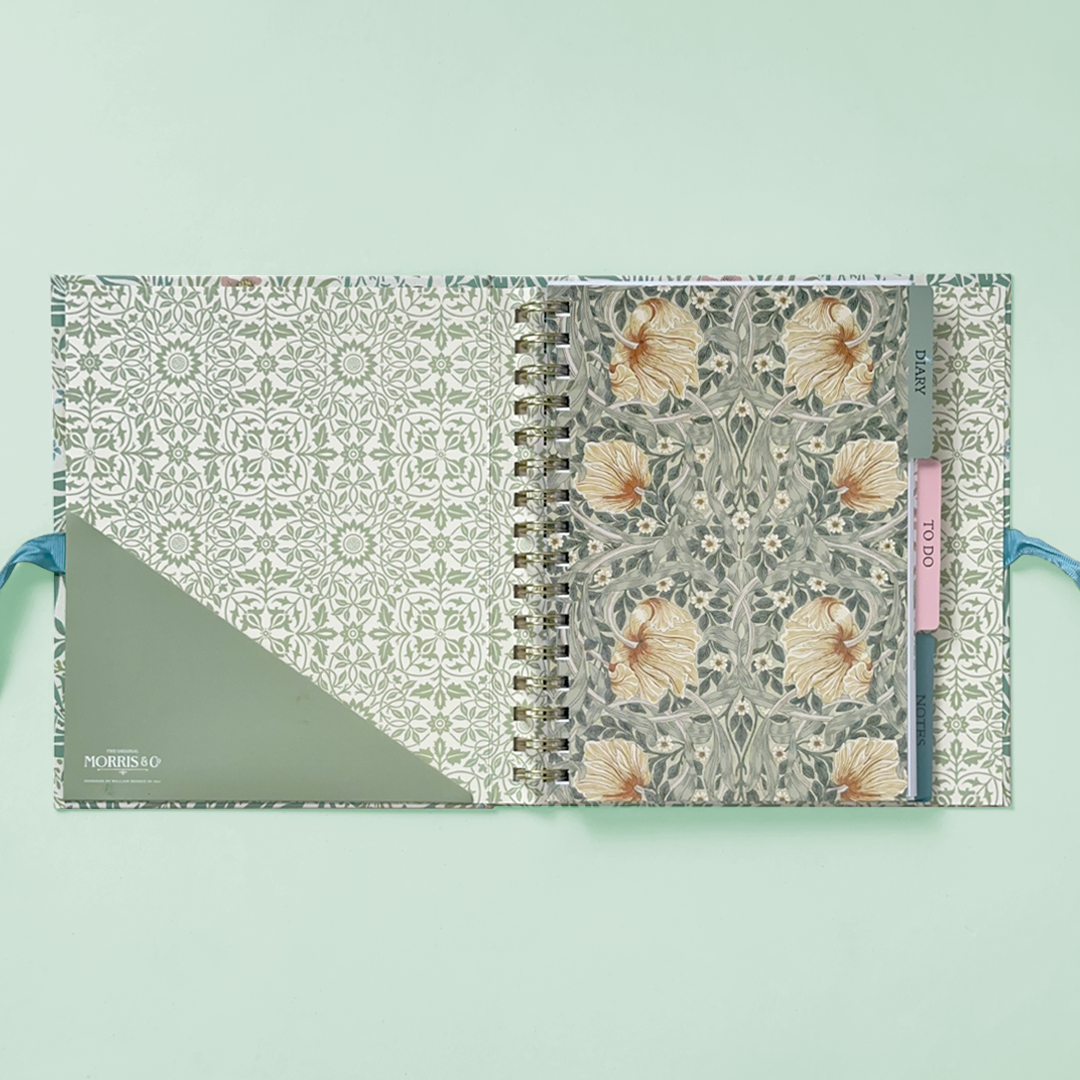 Morris & Co - Botanical Bliss Daily Organiser