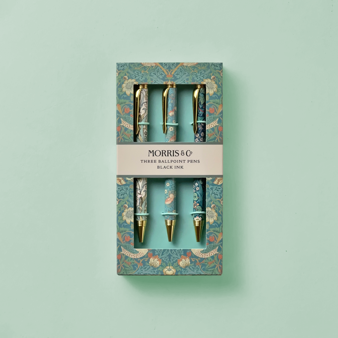 William Morris Pen Set