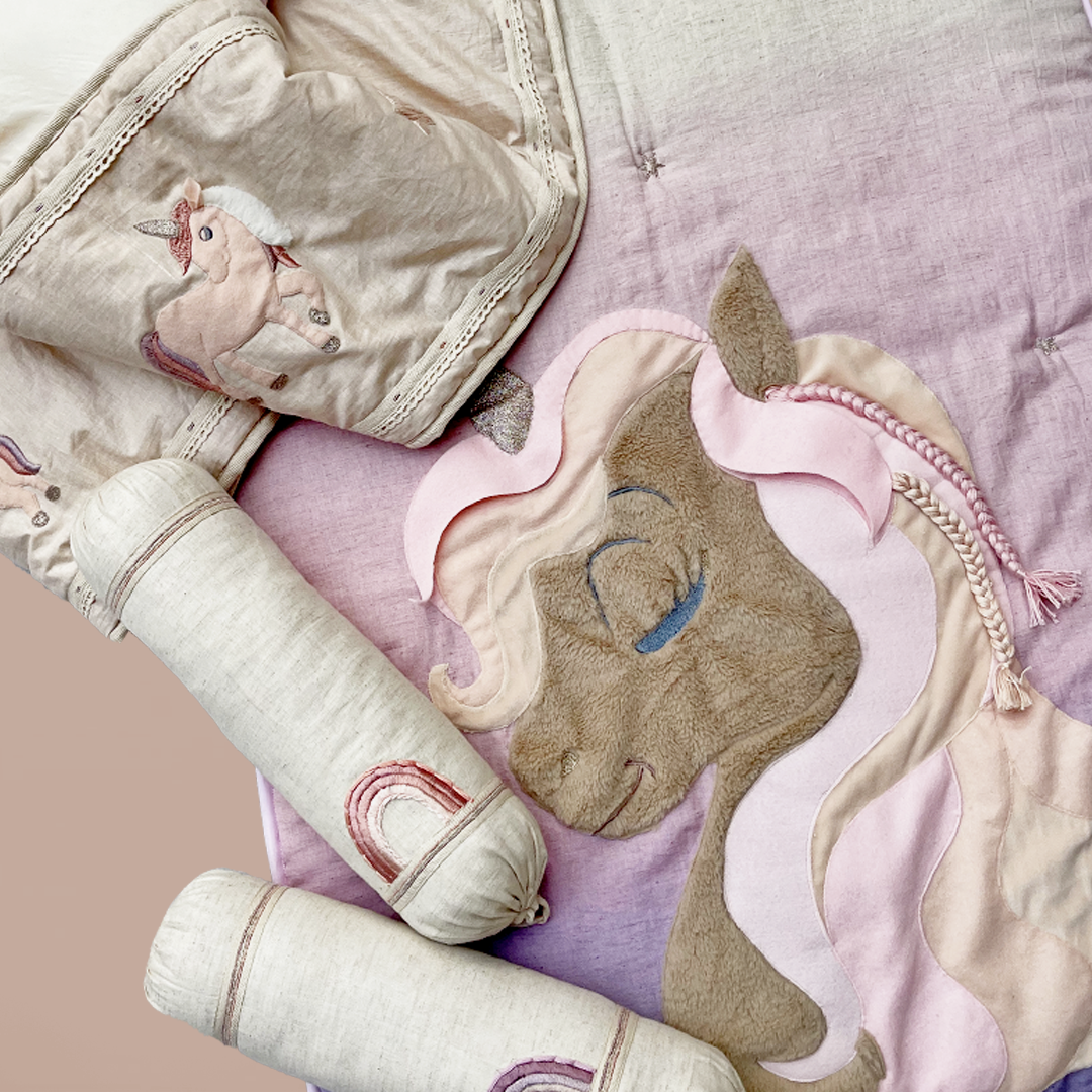 Rainbows Cot sheet Set