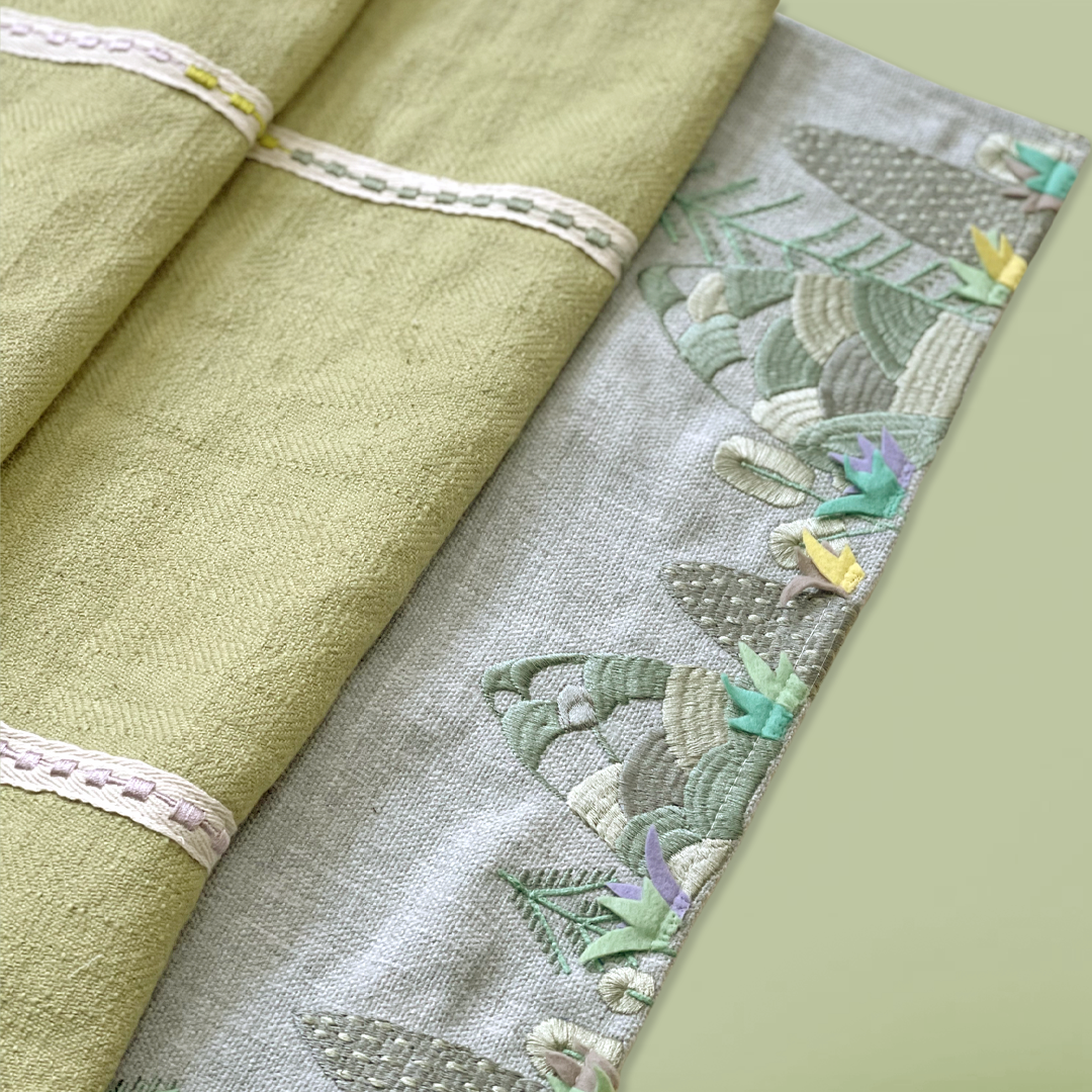 Fabric - Dino Lemony Lime