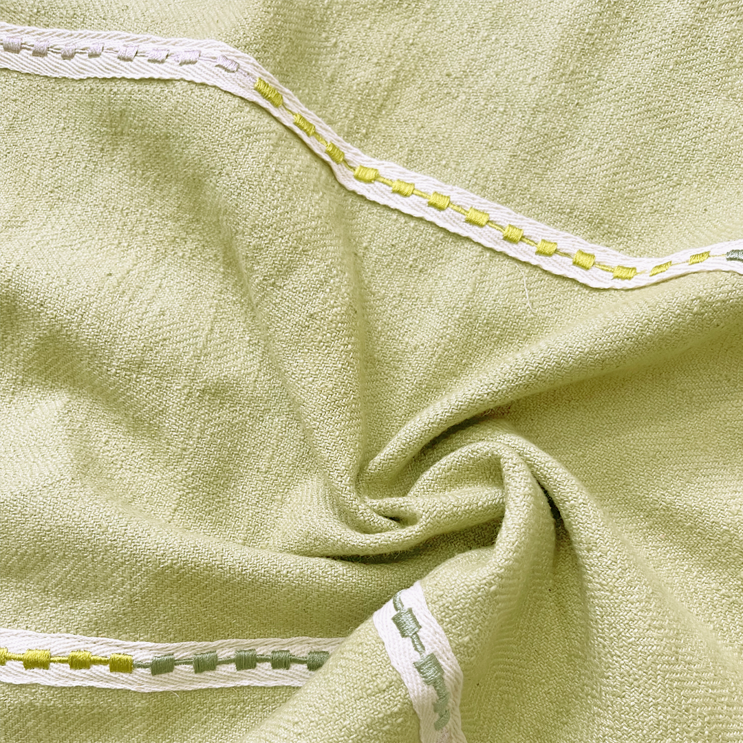 Fabric - Dino Lemony Lime