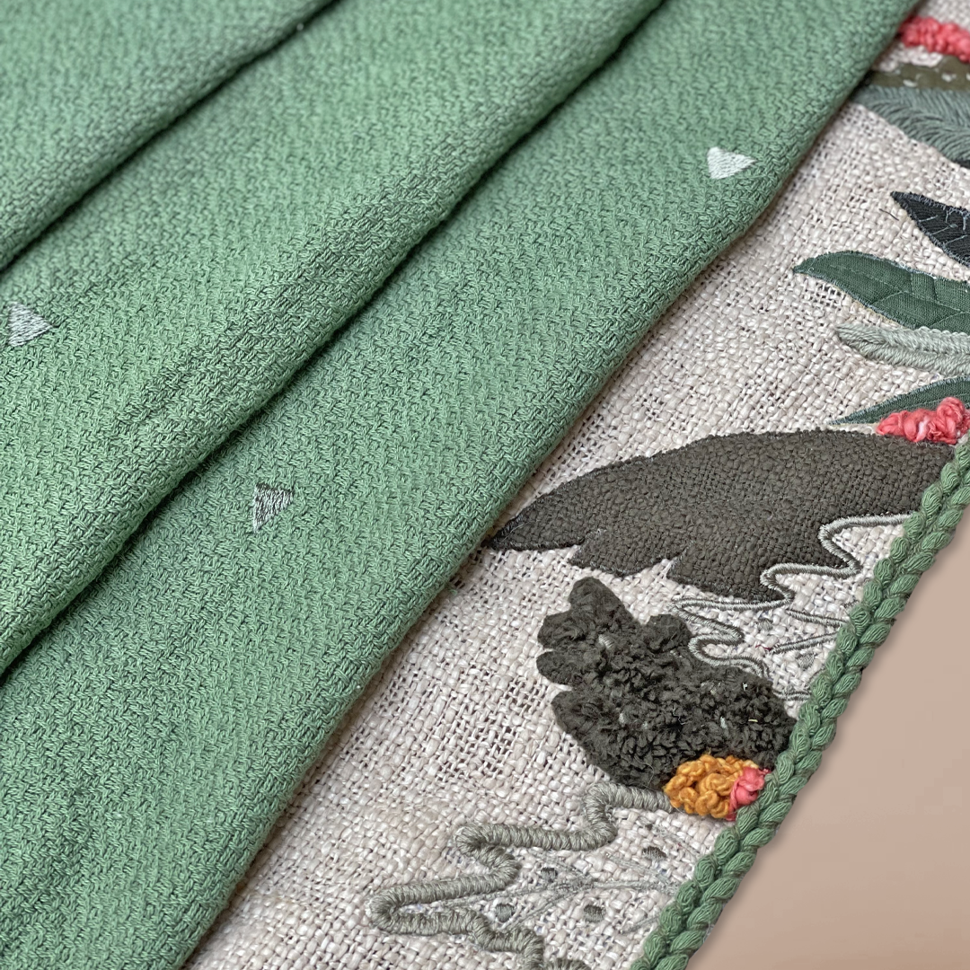 Fabric - Mini angles Sage