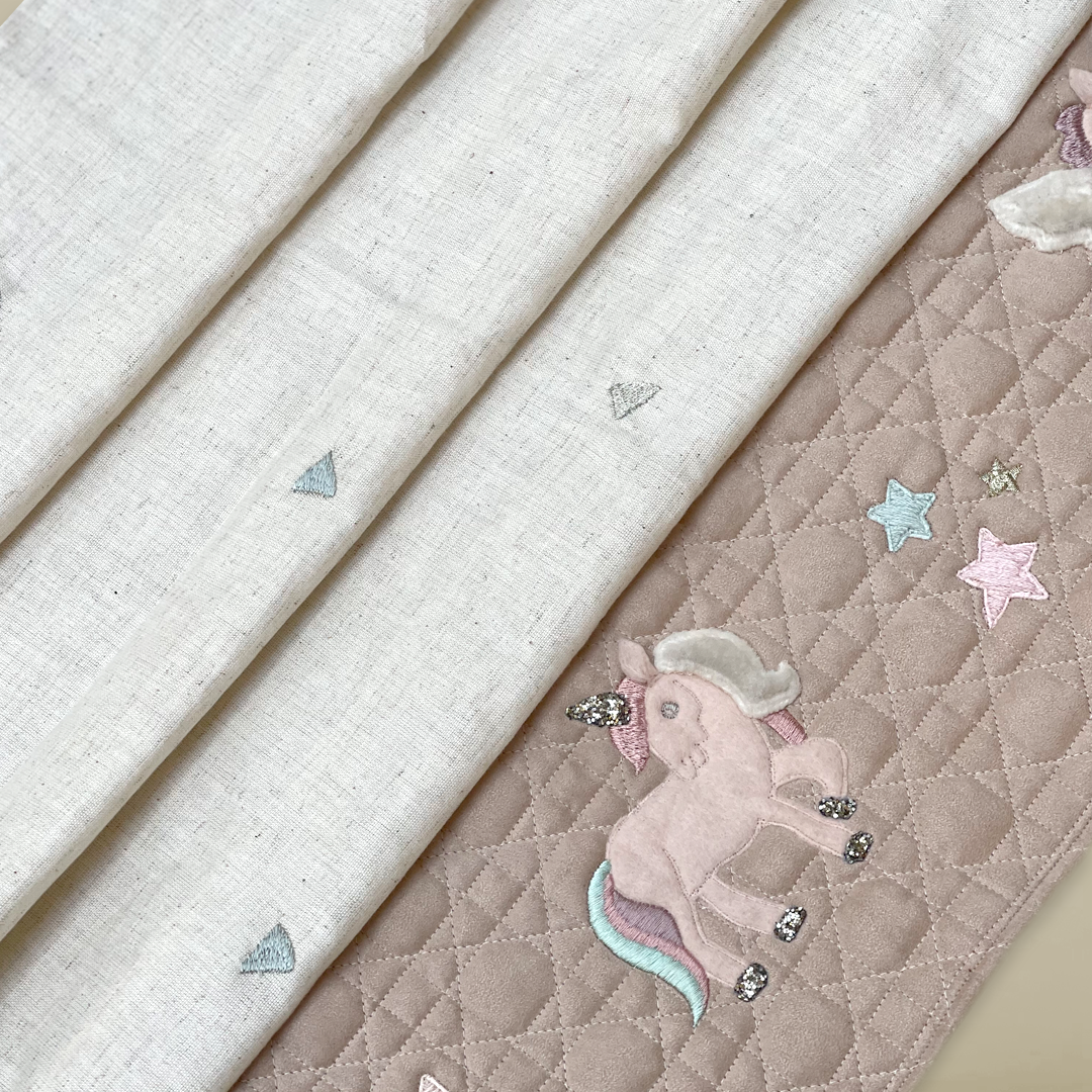 Fabric - Mini angles Mint