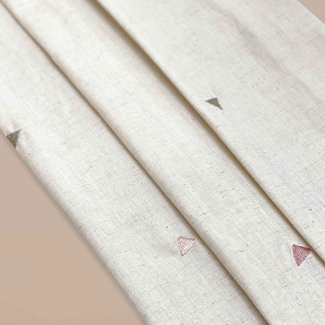 Fabric - Mini angles Peach