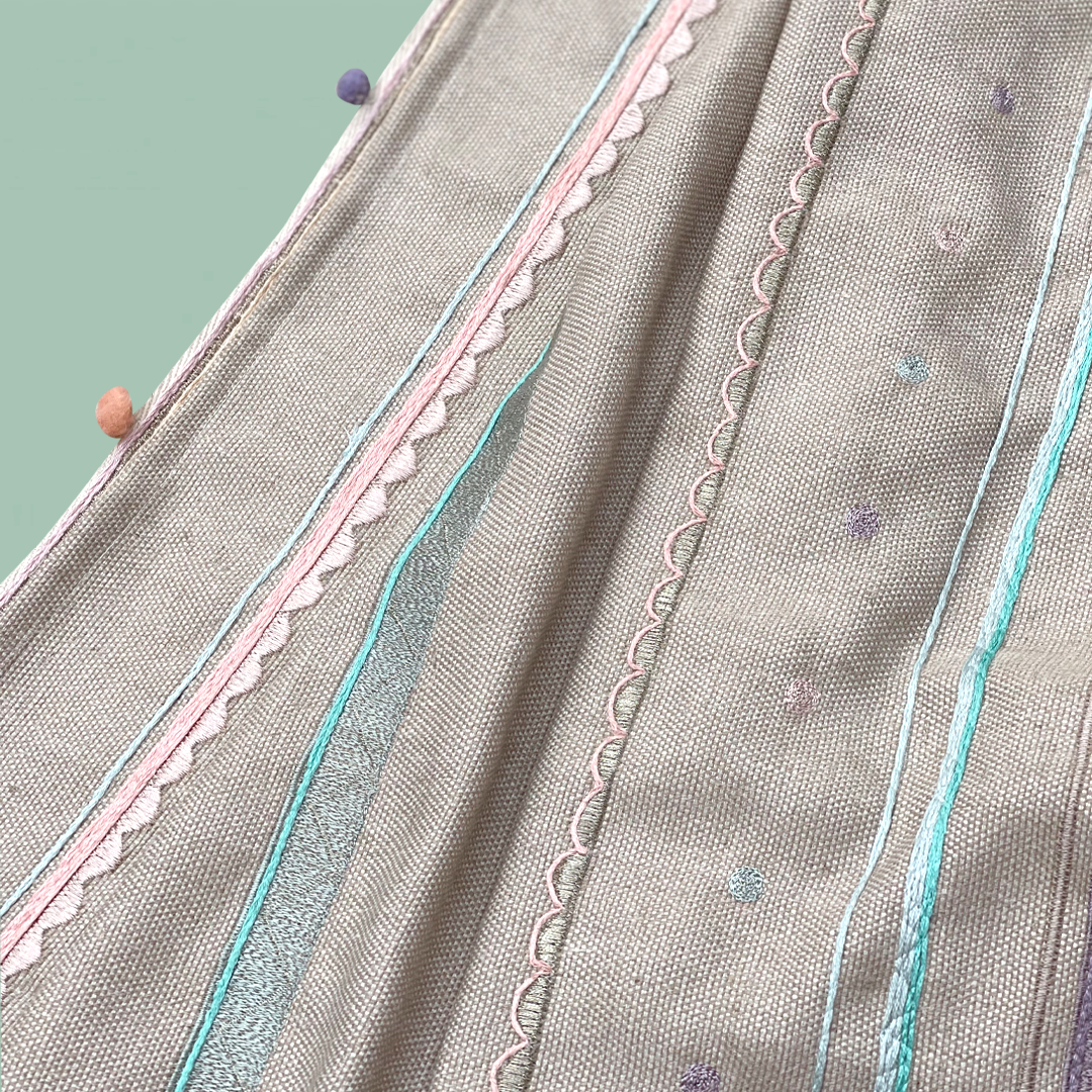 Fabric - Rainbows Lines