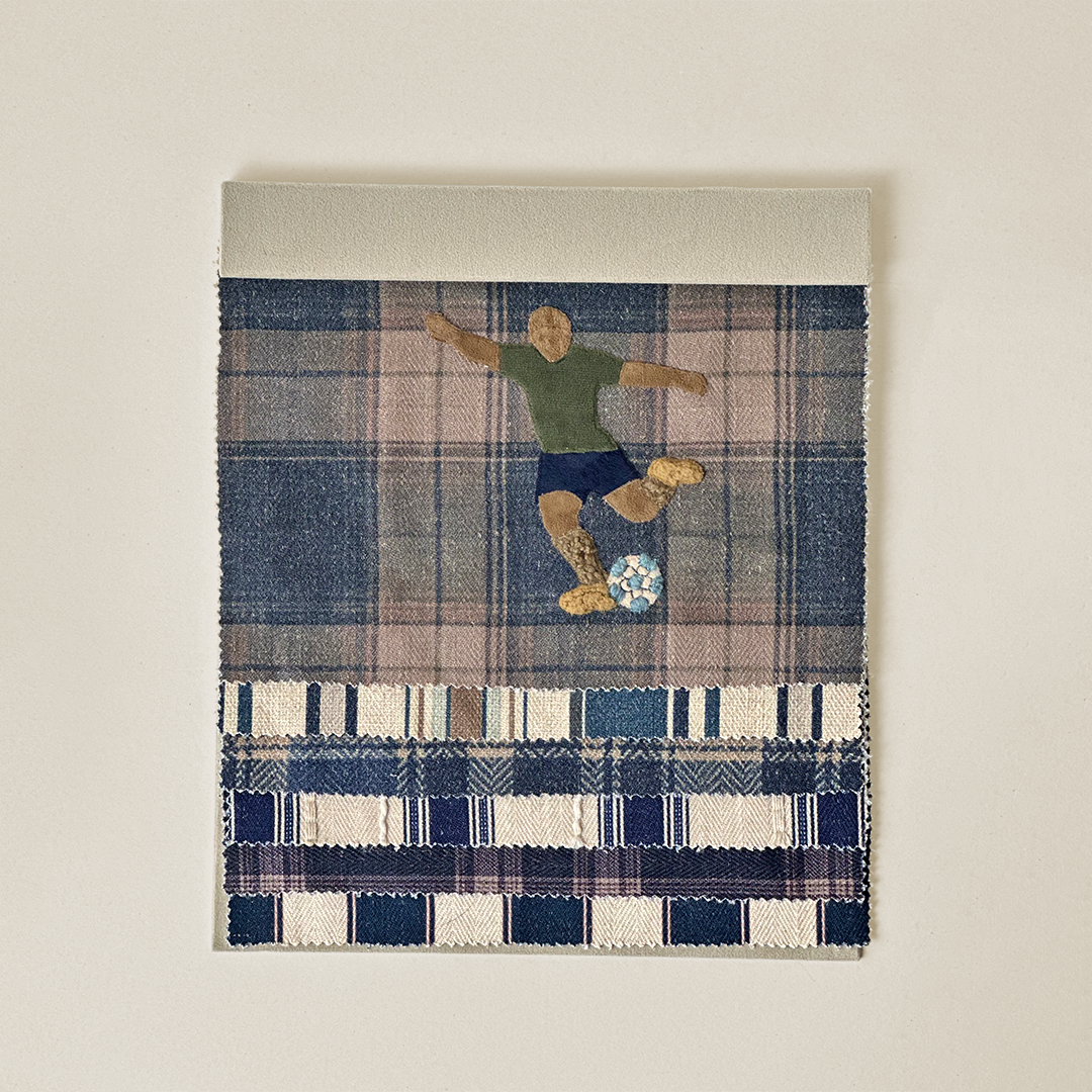 Vintage Plaid Fabric