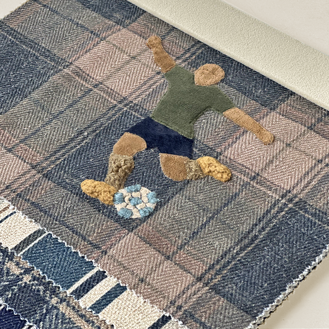 Vintage Plaid Fabric