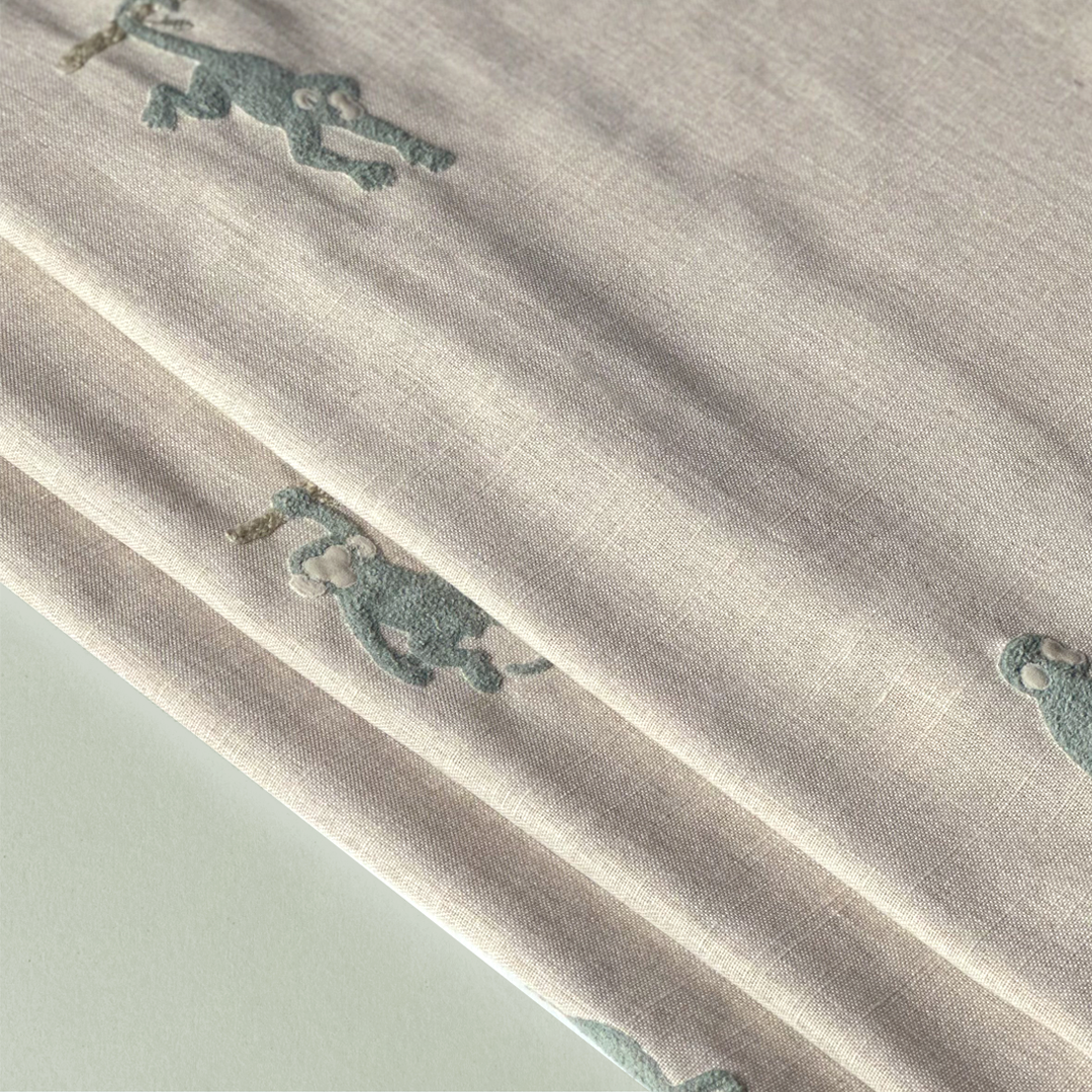 Monkey Motif Fabric