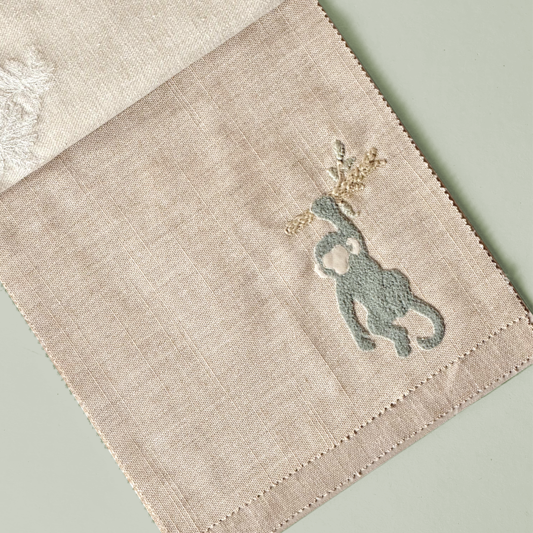 Monkey Motif Fabric