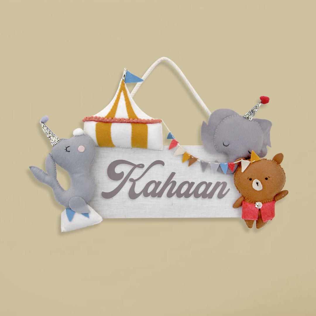 Pantomime Name Plate