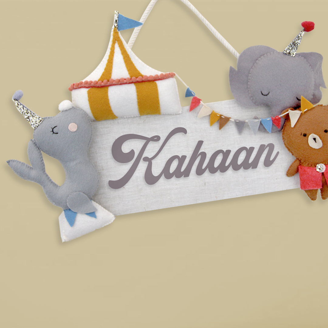 Pantomime Name Plate