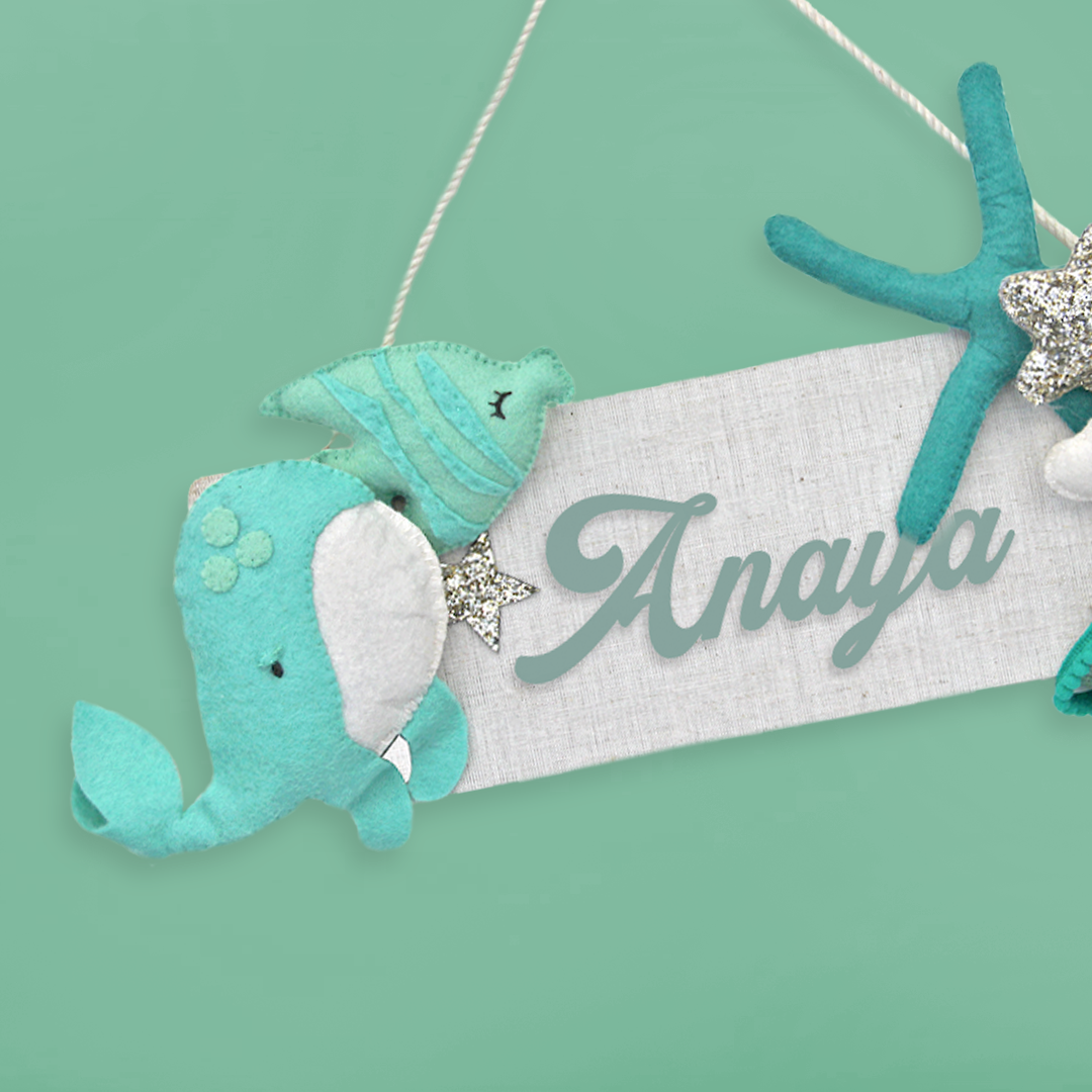 Mr Jelly & Friends I Name Plate