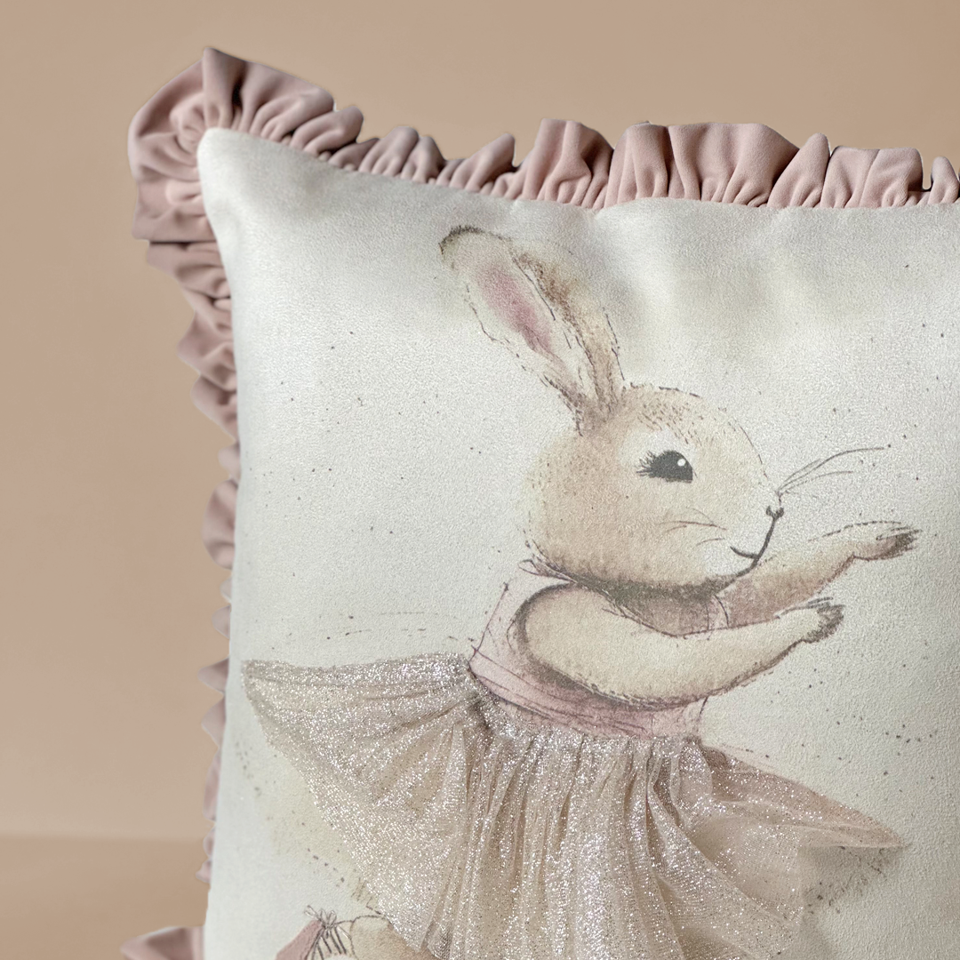 Ballerina Bunny Cushion