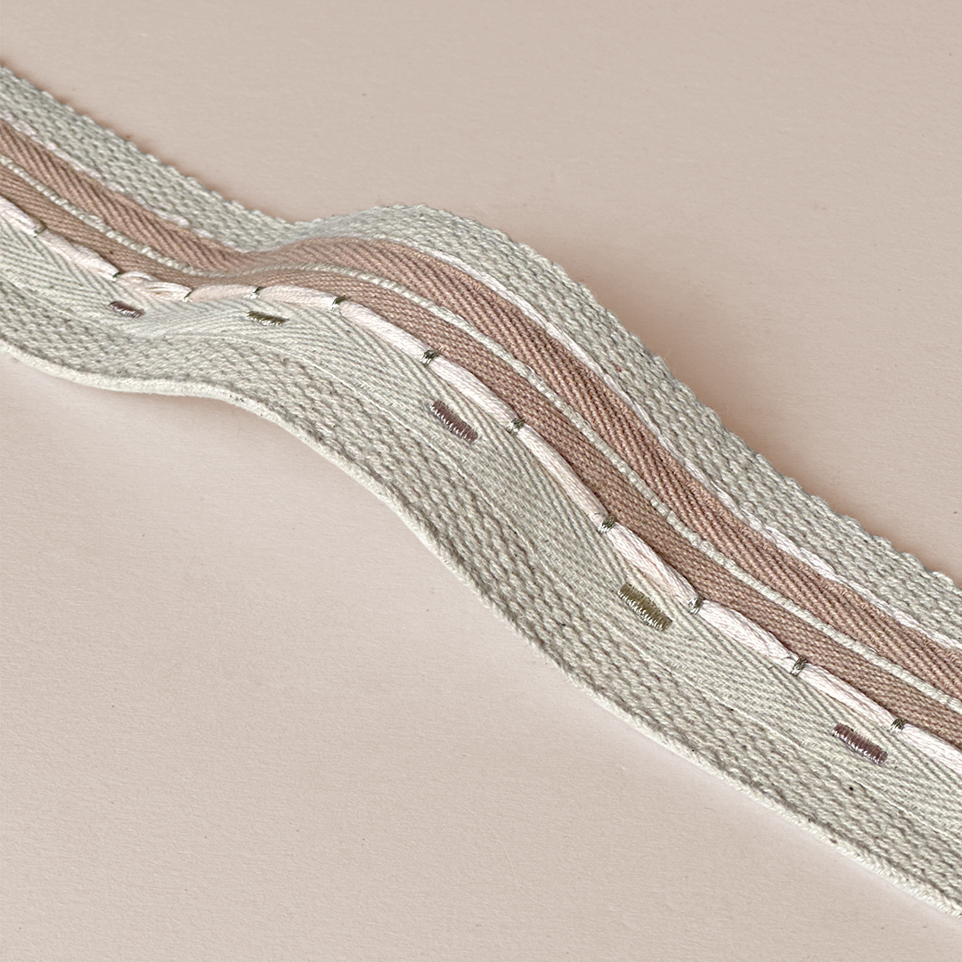 Striped Passementerie Ribbon