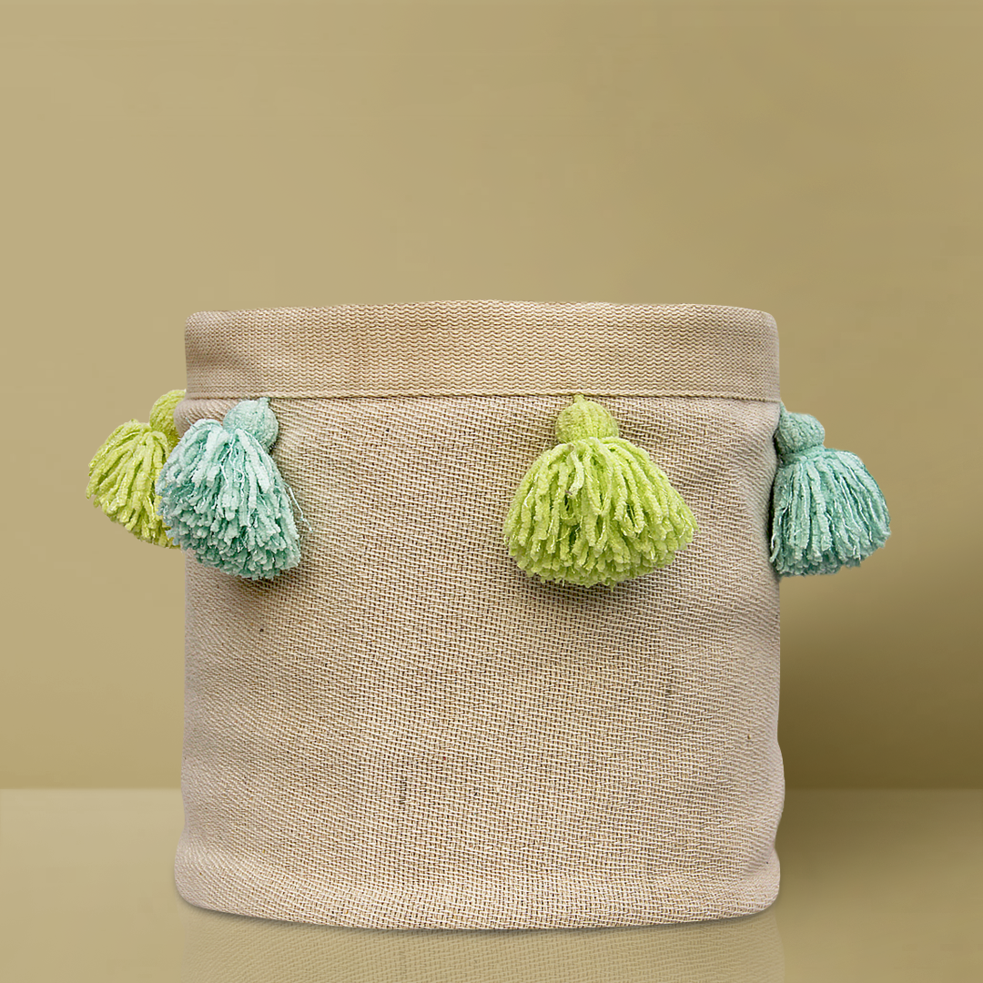 Pom Pom Basket