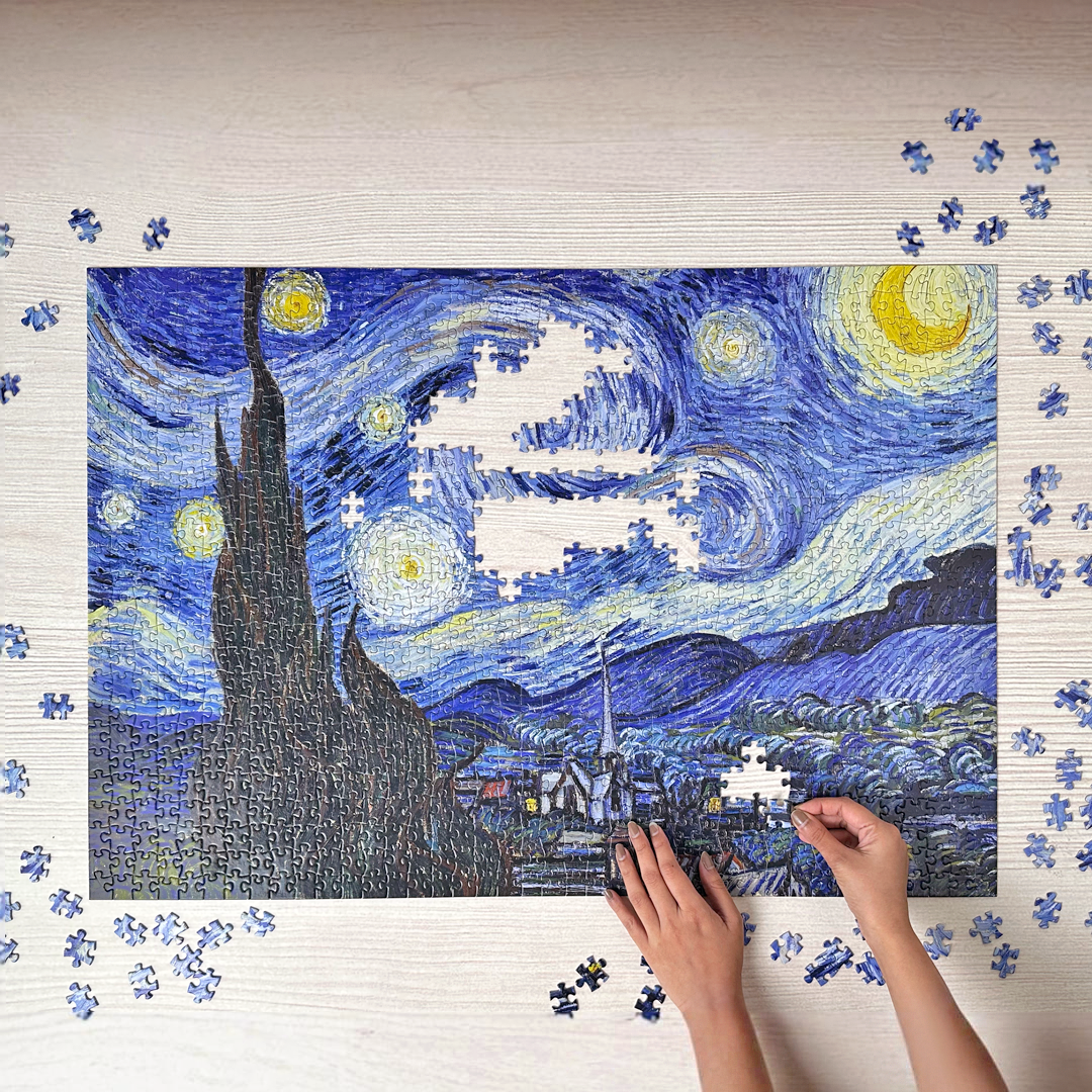 Jigsaw Puzzle - Starry Night