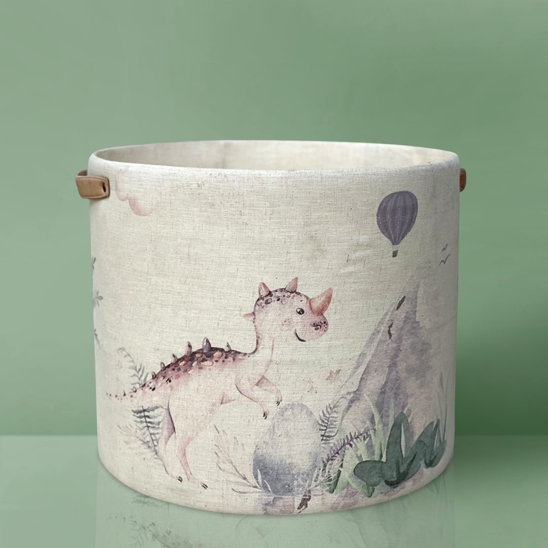 Dino Print Basket