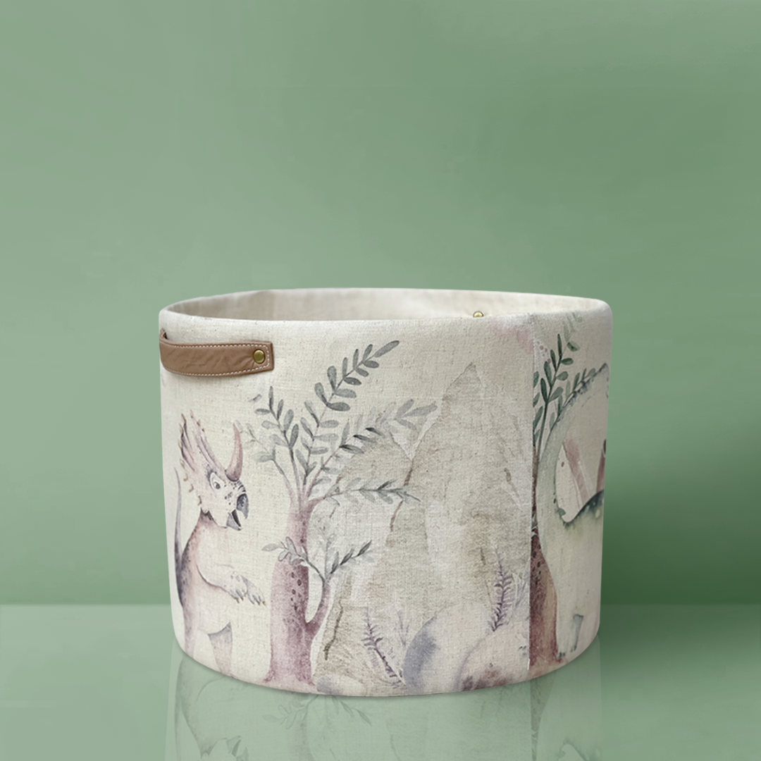 Dino Print Basket