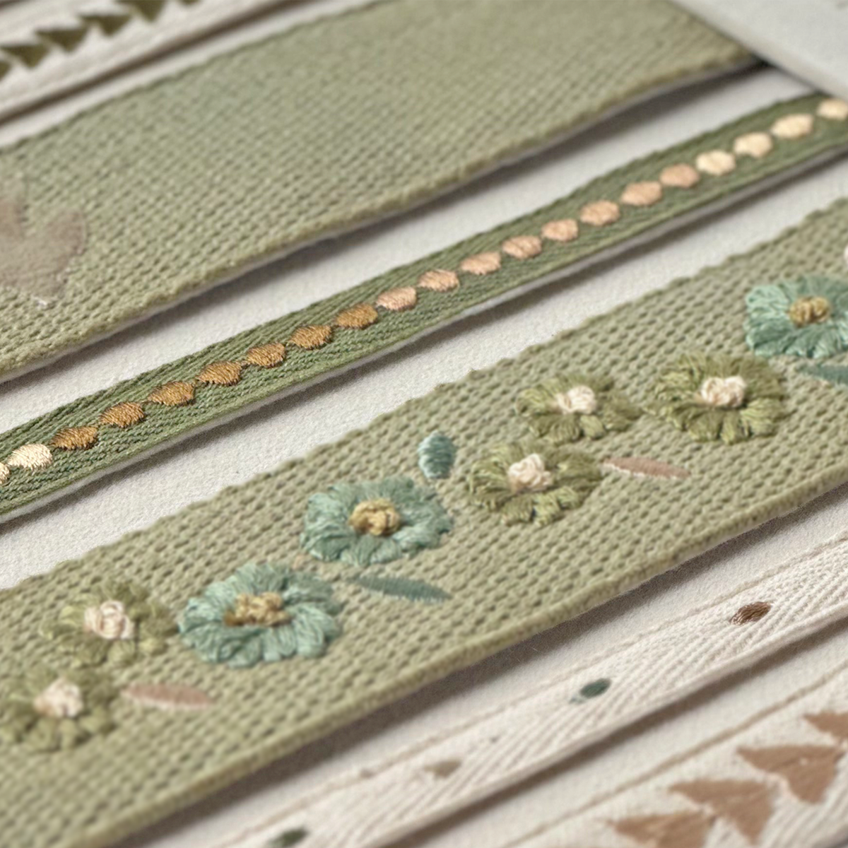 Beaded Embroidered Passementerie Trim