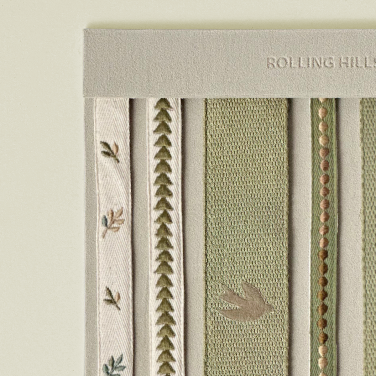 Woven Bird Passementerie Trim