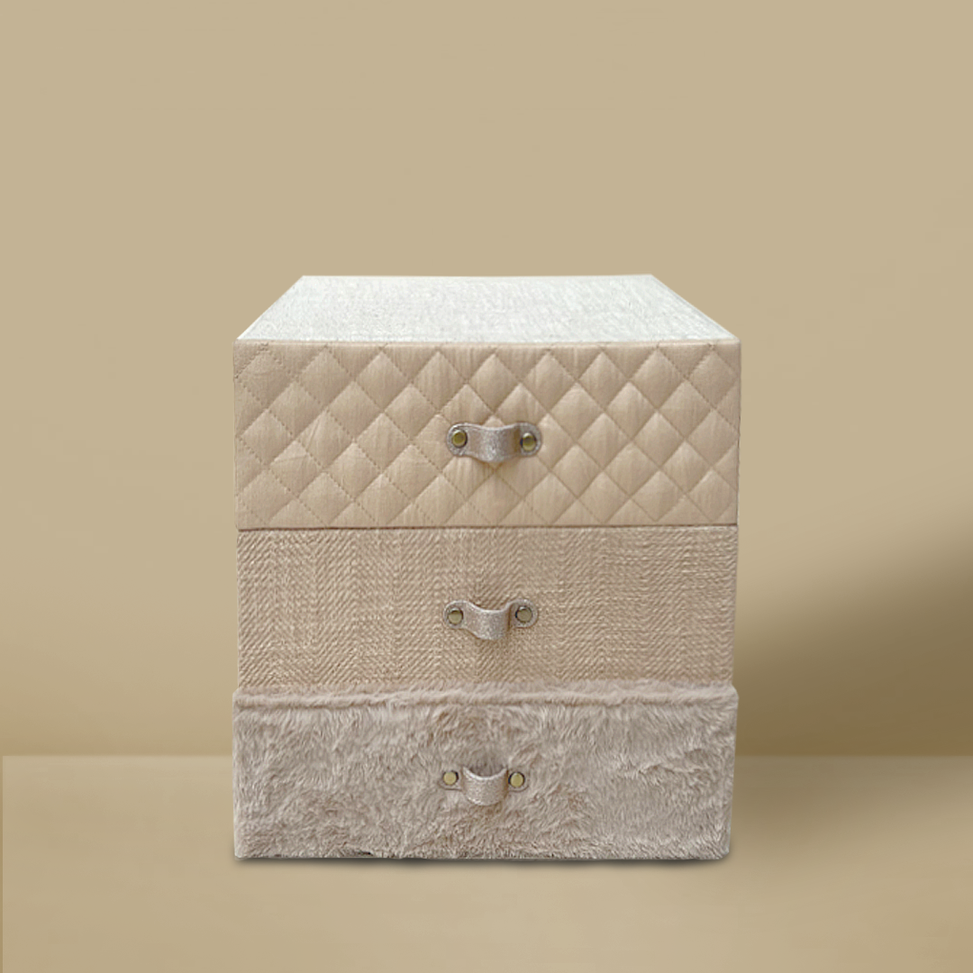 Mini Three Drawer Desk Chest II
