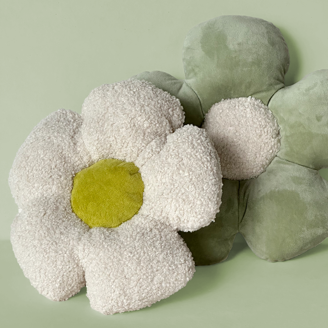 Soft Bloom Flower Cushion