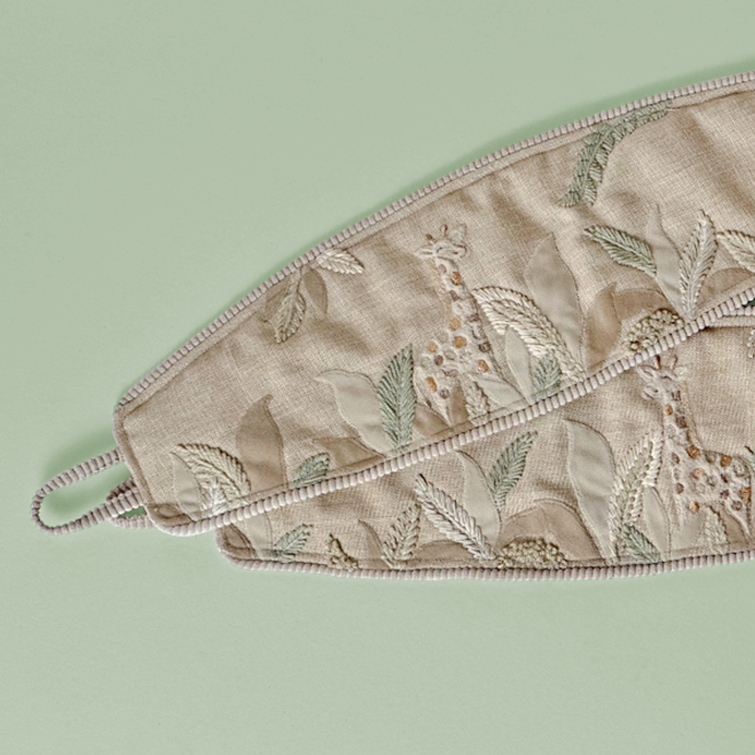 Safari Dreams – Embroidered Curtain Tie-Ups