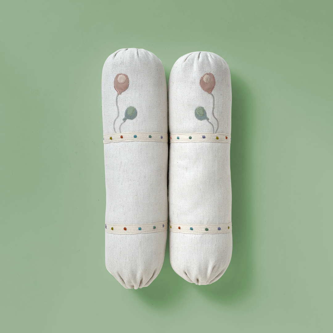 Up Up Away Cot Sheet Set