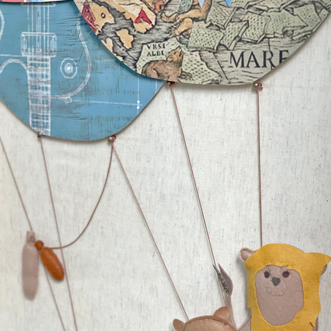 Vintage Pantomime Balloon Art