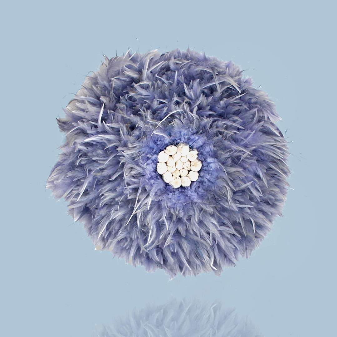 Feathered Wall decor Mauve