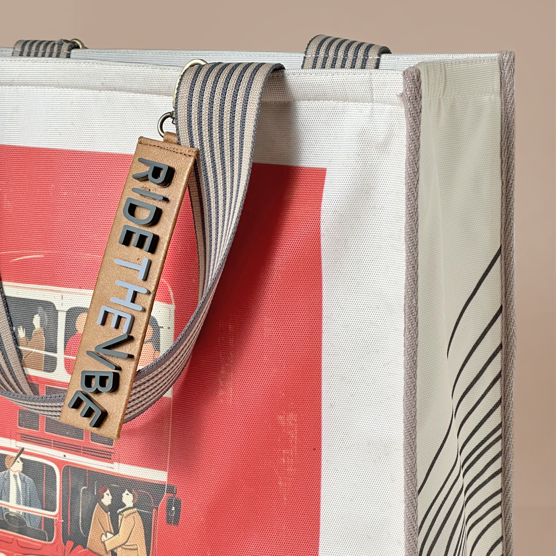 London Ride Canvas Tote