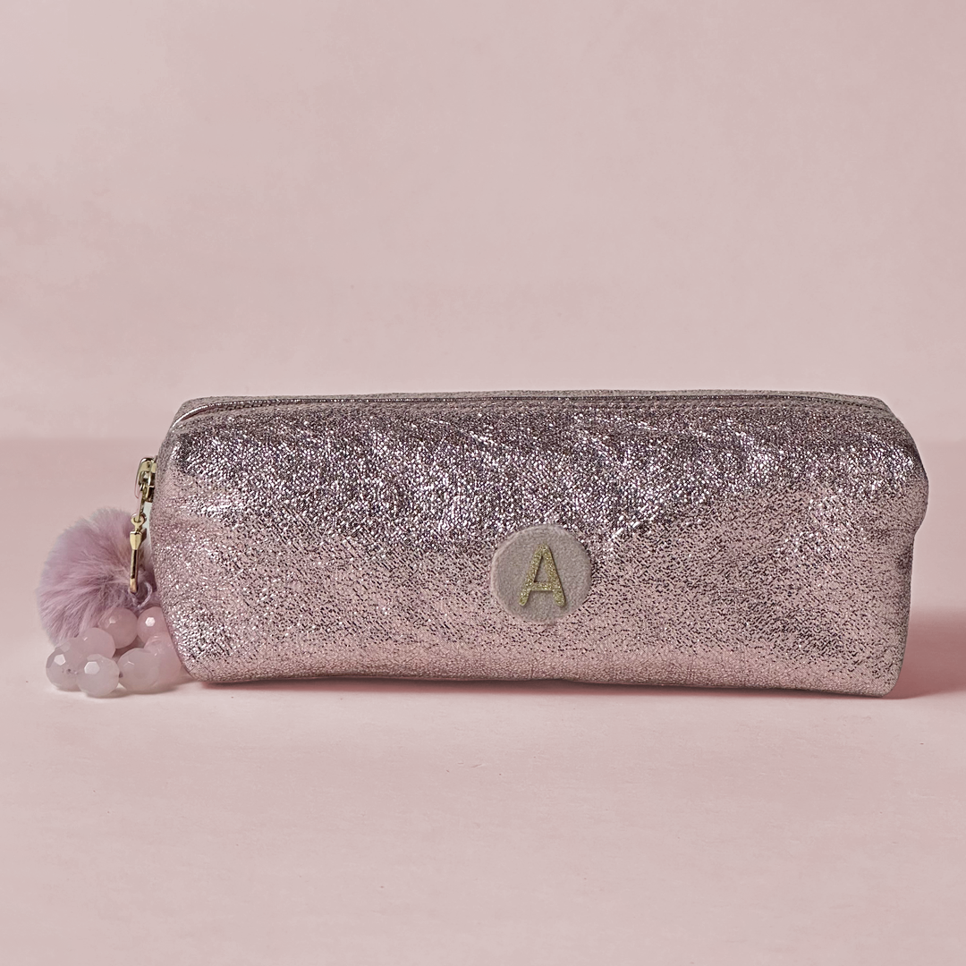 Glitter Pouch - Bubblegum