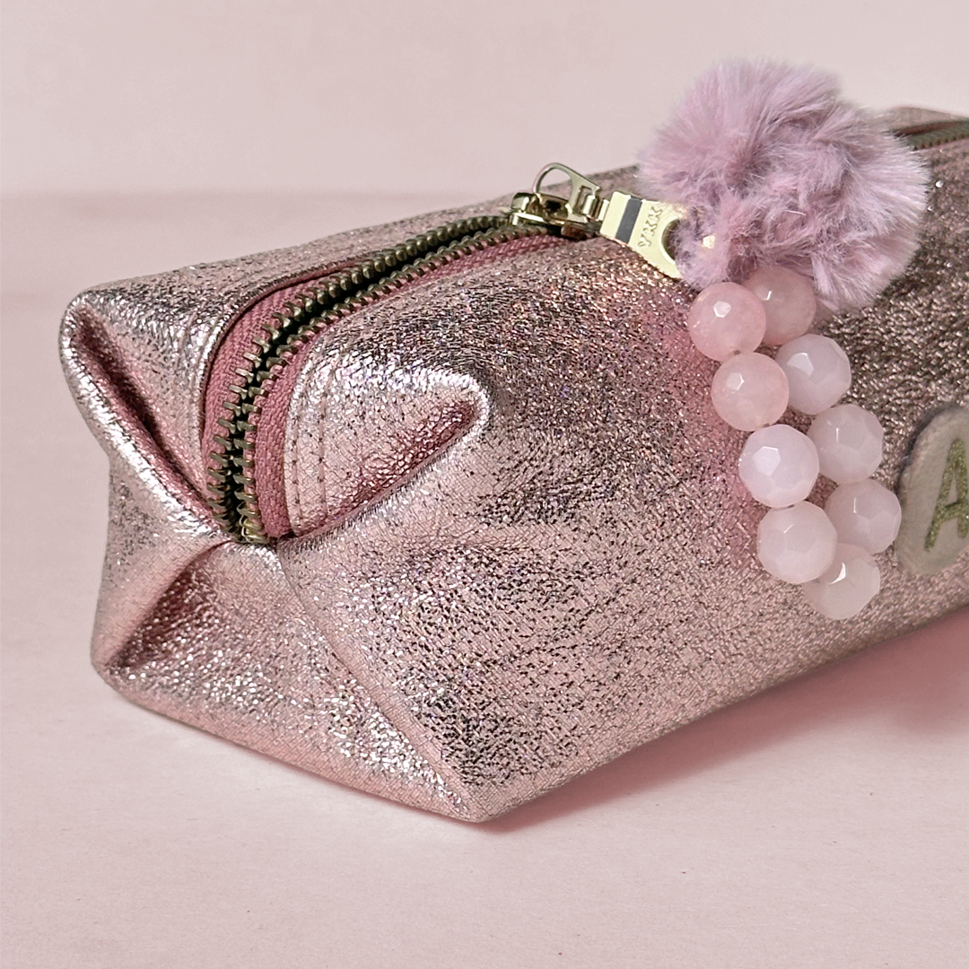 Glitter Pouch - Bubblegum